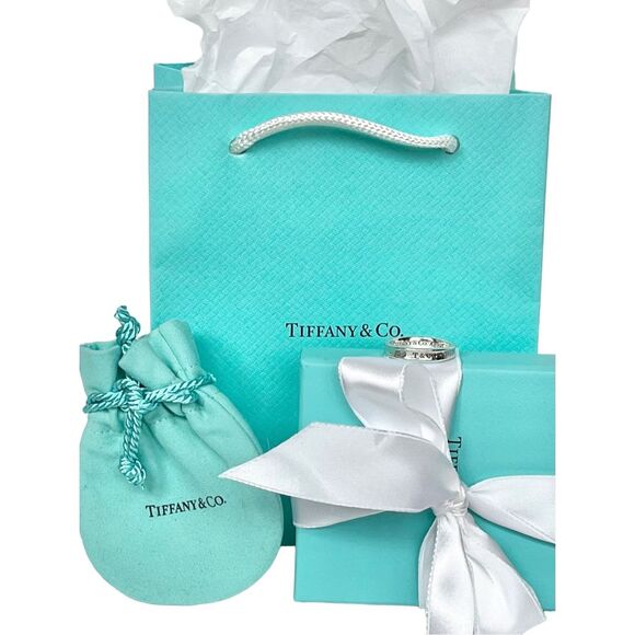 Tiffany & Co 1837 Ring - Narrow - Sz 6.75 - 925 Silver - Picture 5 of 16